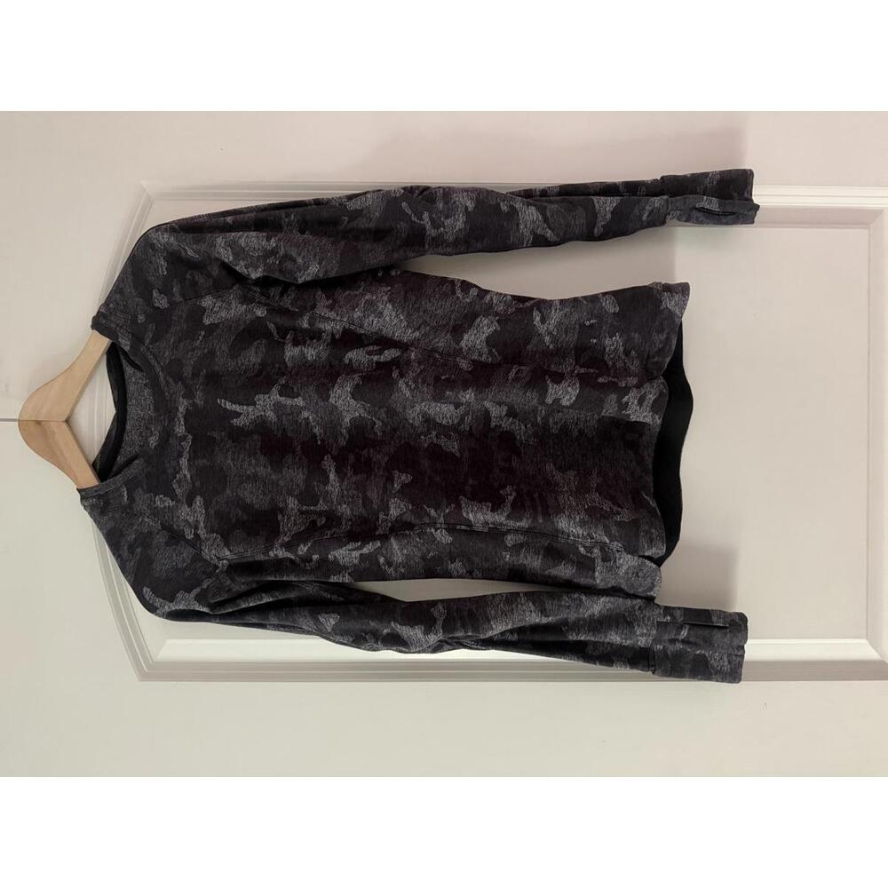 Lululemon Runderful Long Sleeve Shirt Incognito Camo
